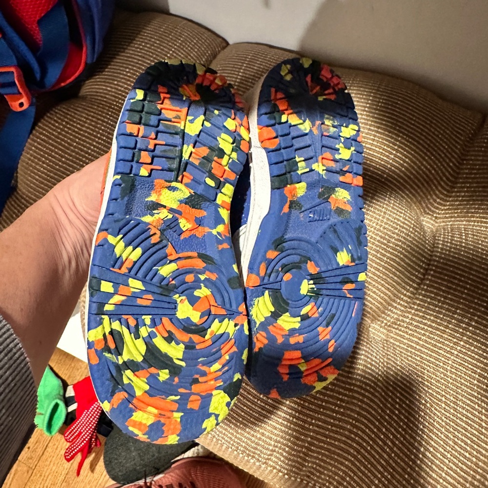 Nike Toddler Size 8C - Blue and Orange